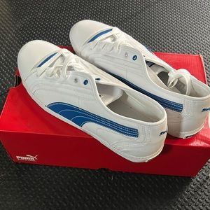 Puma Volley Sneakers White/Blue-Gray